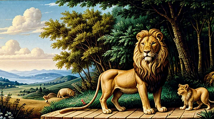 Aesop: The Story of the Lion and the Mouse