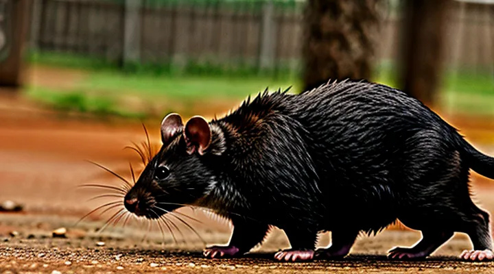 African Giant Rat: Rare Species