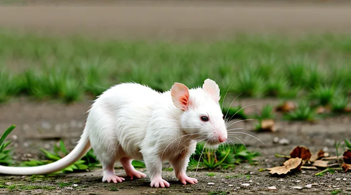 Albino Rat: Photo and Features
