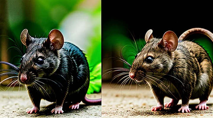 Appearance Differences Between Mice and Rats