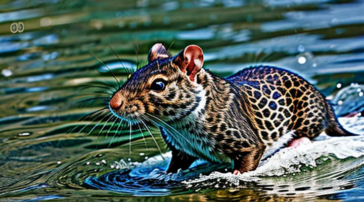 Appearance of Water Rat: Photos and Description