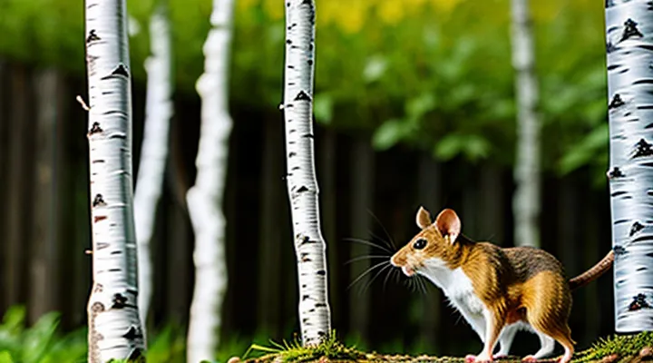 Birch Tar as a Home Remedy Against Mice