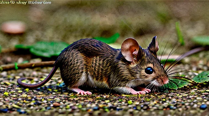 Black Field Mouse: Coloration and Habitat Details