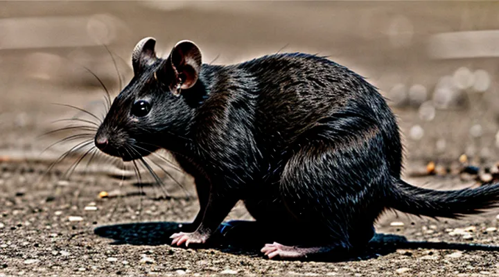 Black Ground Rat: Species Description