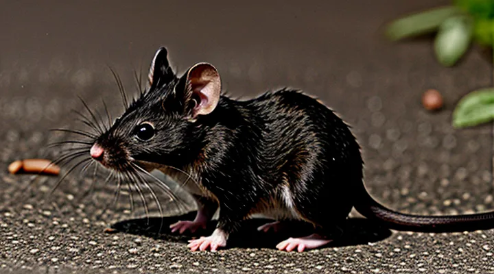 Black Mouse: Photo Collection of Rare Wild Specimens