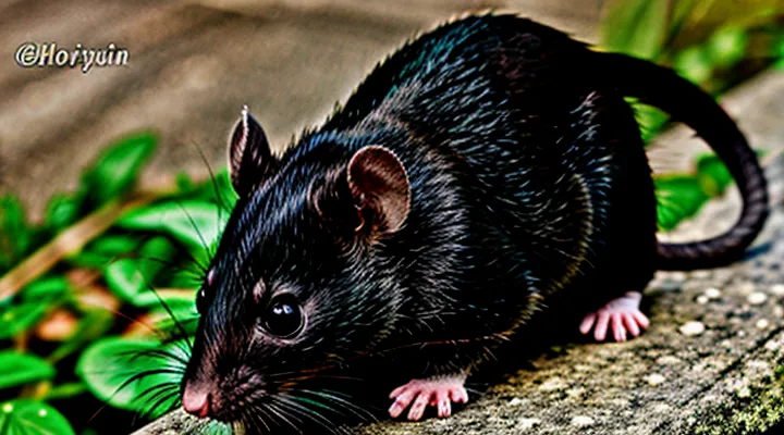 Black Rat: Photo and Description