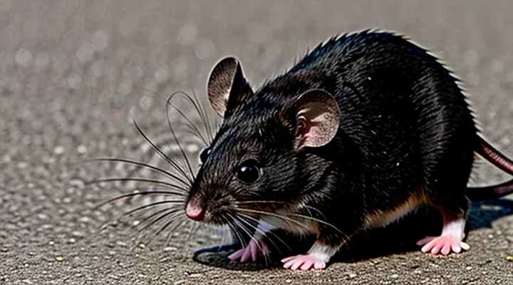 Black Stripe on a Mouse's Back: Correct Species Name