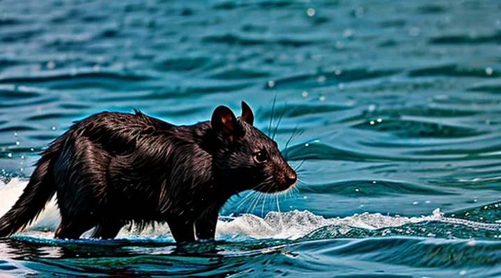 Black Water Rat: Description