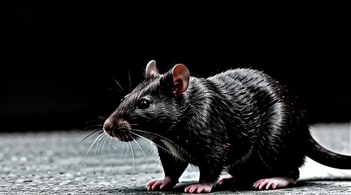 Black‑White Rat: Description
