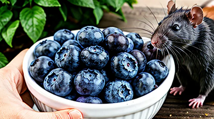 Blueberries for Rats: Are They Healthy?