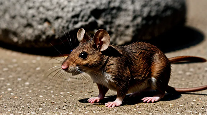 Brown mouse: distinguishing features