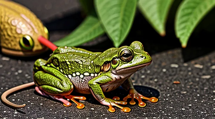 Can a Frog Eat a Mouse?