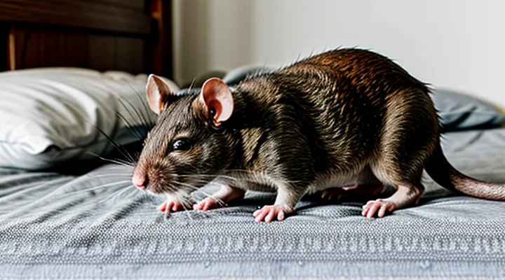 Can a Rat Climb onto a Sleeping Person’s Bed?