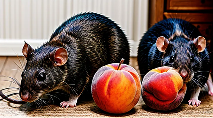 Can Decorative Rats Be Fed Peaches?