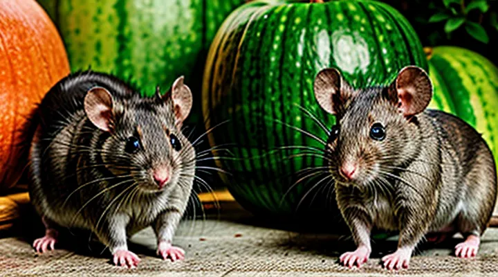 Can Domestic Rats Be Given Melon