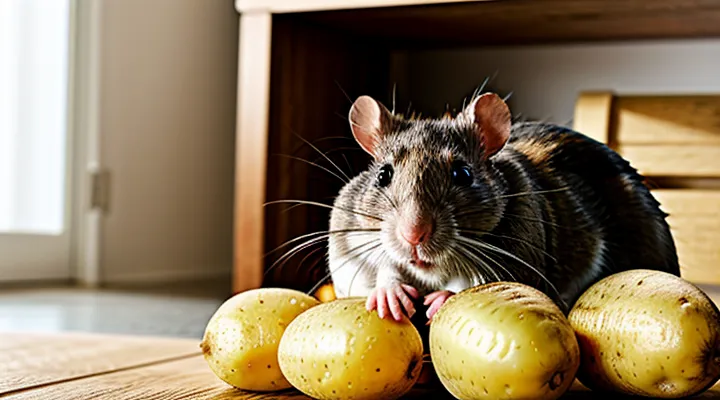 Can Domestic Rats Be Given Raw Potatoes