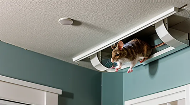 Can Mice Chew Through a Suspended Ceiling in a Private Home