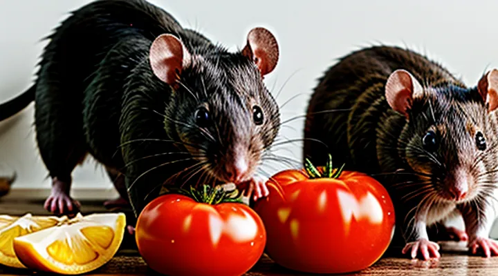 Can Pet Rats Be Fed Tomatoes?