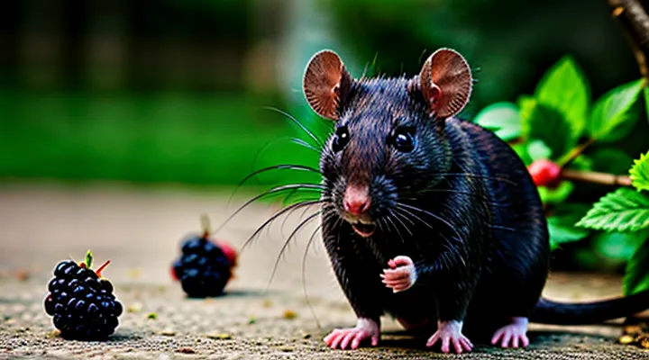 Can Pet Rats Eat Blackberries
