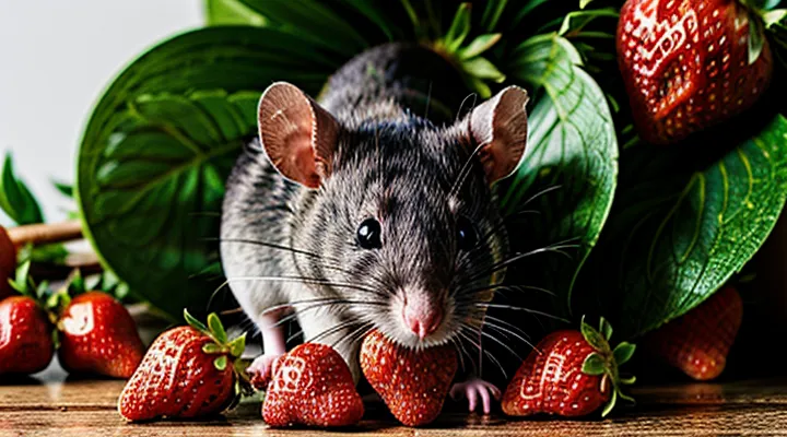 Can Pet Rats Eat Strawberries