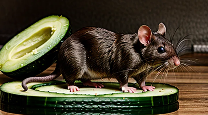 Can Rats Be Fed Cucumbers?