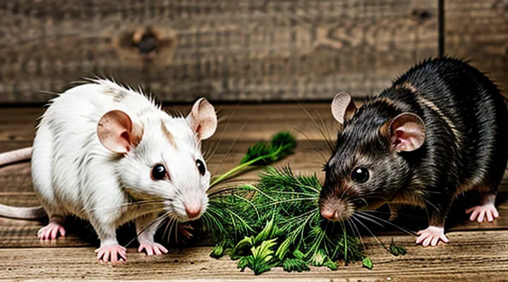 Can Rats Be Fed Dill and Parsley?