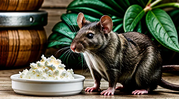 Can Rats Be Given 5% Fat Cottage Cheese