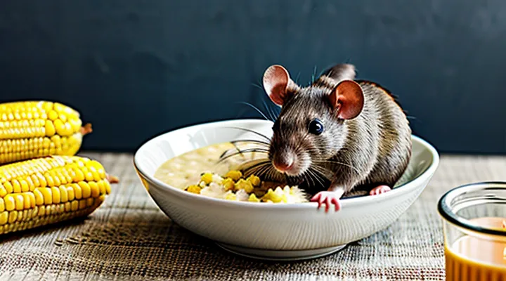 Can Rats Be Given Corn Porridge: Recommendations