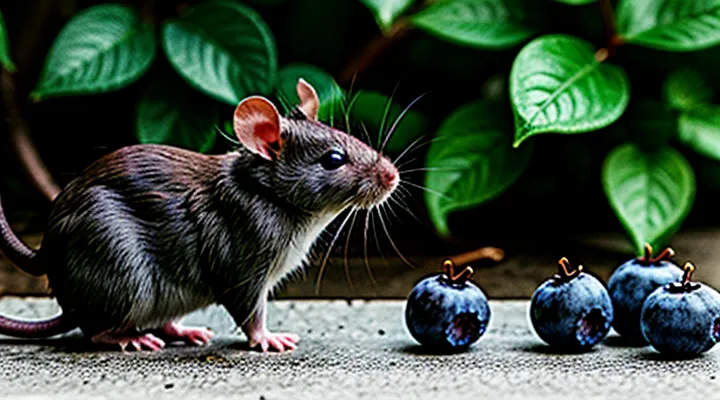 Can Rats Be Given Decorative Blueberries?