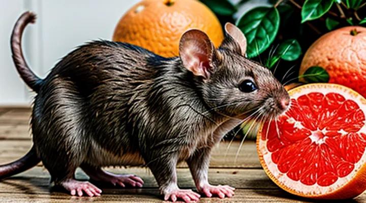 Can Rats Be Given Grapefruit? Dietary Recommendations