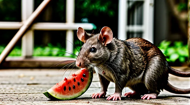 Can Rats Be Given Watermelon?