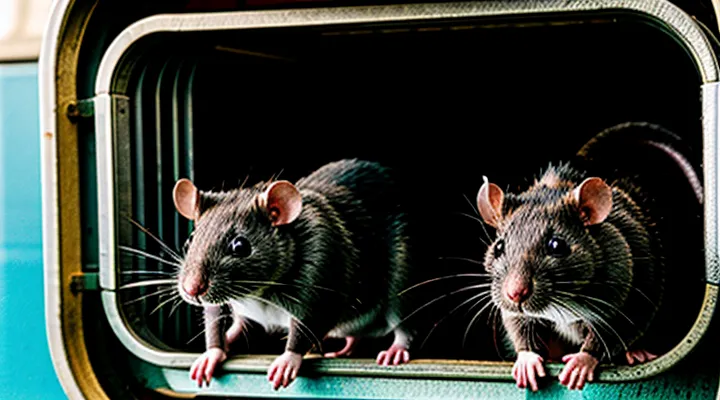 Can rats be transported by train