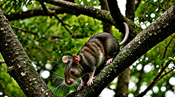 Can rats climb trees