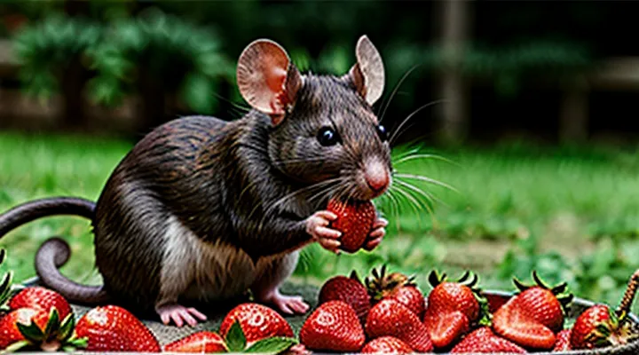Can Rats Eat Strawberries