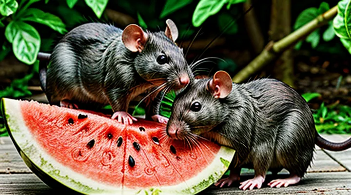 Can Rats Eat Watermelon and Melon?