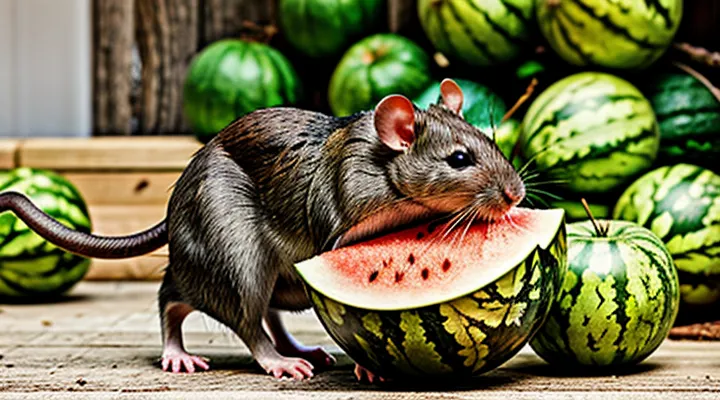Can Rats Eat Watermelon Rinds?