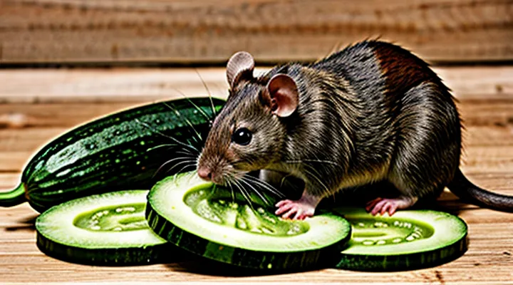 Can Rats Have Fresh Cucumbers: Recommendations
