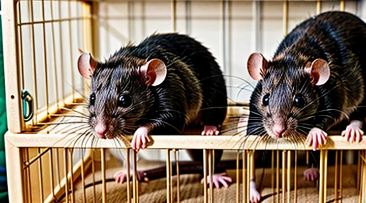 Can Two Male Rats Be Housed in One Cage?