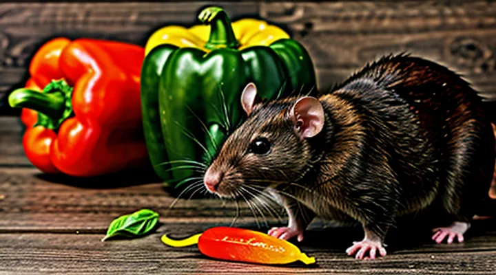 Can You Give Rats Sweet Bell Pepper: Benefits and Risks