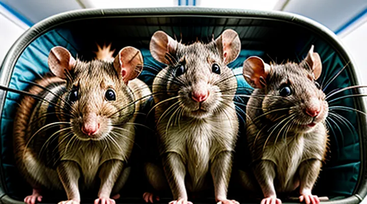 Can you take rats on a plane? Transport rules