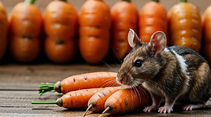 Carrots in Rat Diet: Benefit or Harm?