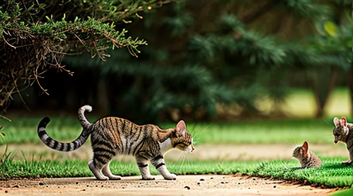 Cat and Mouse: Classic Predation in Nature