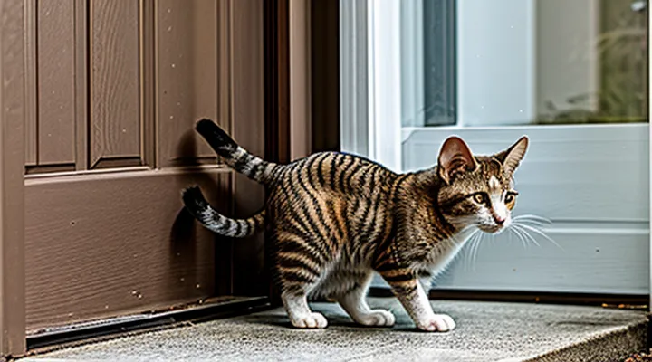 Cat at the Door: How Mice React to a Predator