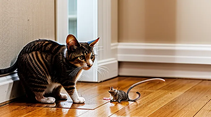 Cat Brought a Mouse into the House: What to Do