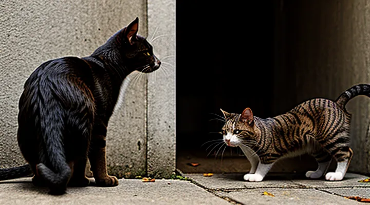 Cat Catches a Rat: A Dramatic Hunting Moment
