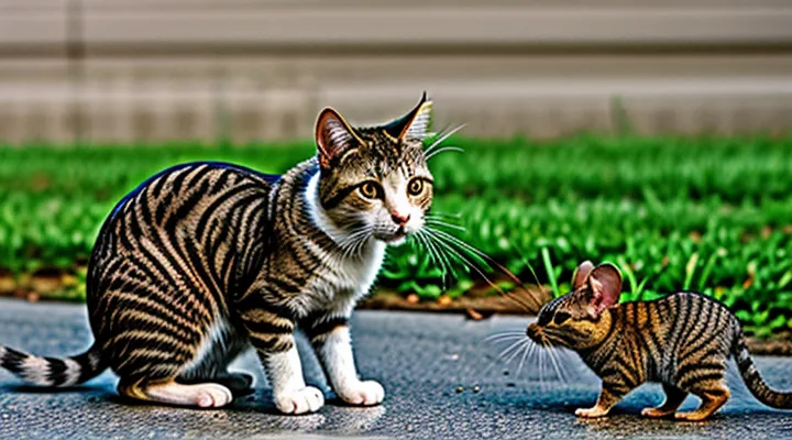 Cat Caught a Mouse: Natural Observation