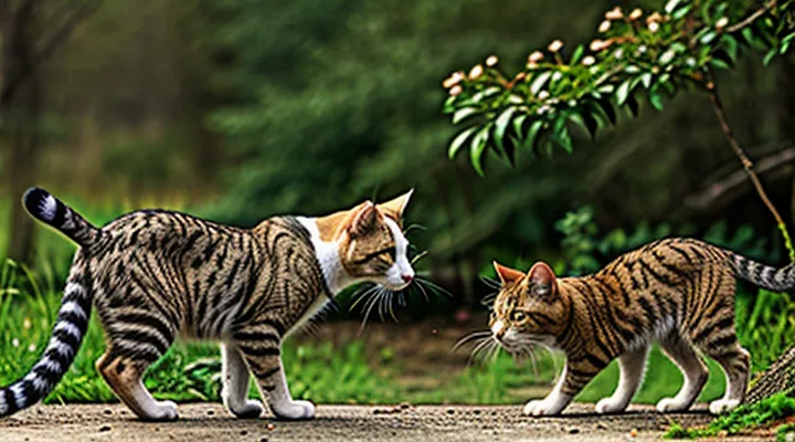 Cats and Mice: How They Interact in the Wild