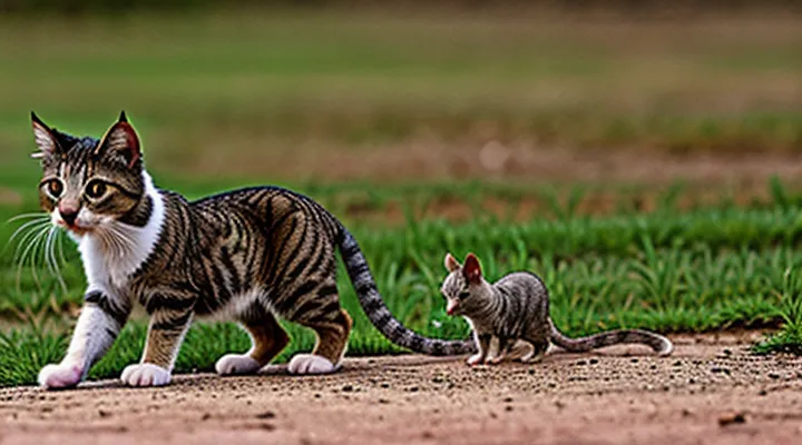 Cats Eat Mice: Natural Prey of Predators