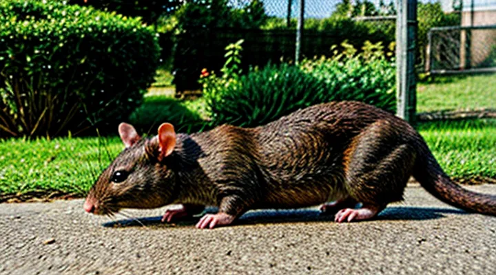 Caught a Large Rat: How to Handle a Big Rodent