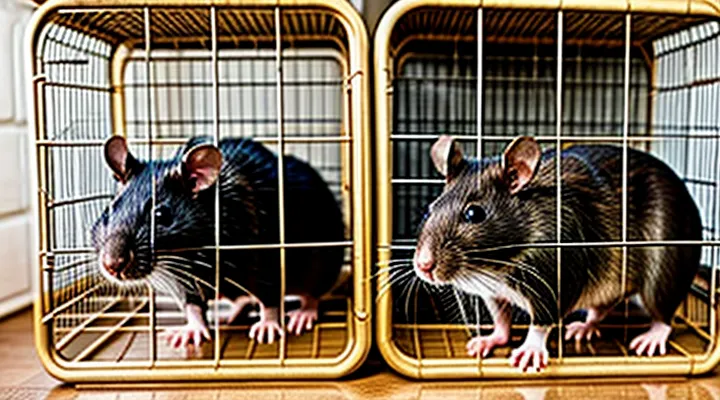 Choosing Cage Size for Two Rats